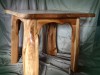 F68. Unique massive wooden furniture- dining table "AŠ"