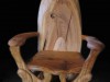 Unique massive wooden furniture- artistic handmade wooden king chair(F43)