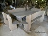 Masive oak handmade furniture and garden elements 15