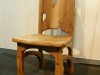 Unique massive wooden furniture- artistic handmade wooden chair- (F16)