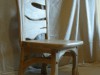 Unique massive wooden furniture- artistic handmade wooden chair- (F35)